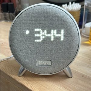 iHome alarm clock and Bluetooth speaker